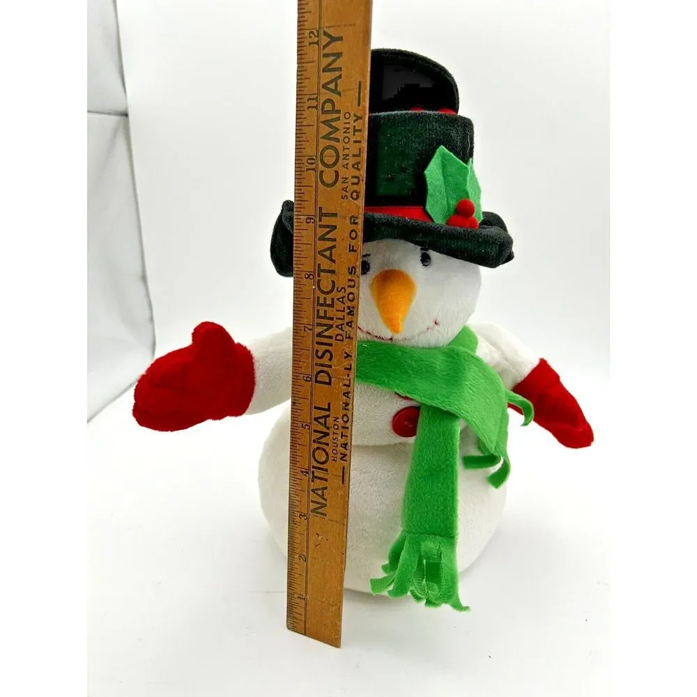 Musical Snowman‎ with Rudolf Pop Up from Hat by Carlton Cards Vintage Tested